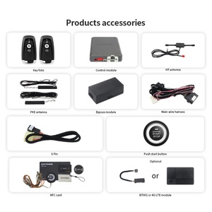 Système de démarrage à distance EASYGUARD OBD PKE pour Fiesta, ECOSPORT, Focus, Everest, entrée sans clé passive, alarme de voiture, carte NFC - Product Image 2