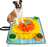 Vente chaude lavable interactif chien jouets à mâcher tapis à tabatier caché nourriture Puzzle nourriture lente Puzzle chat chien outils de formation