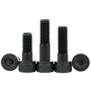 12.9 ad alta resistenza con testa cilindrica in acciaio al carbonio bulloni con presa esagonale Extra lunghi mezzi denti viti <span class=keywords><strong>dimensioni</strong></span> M3 M4 <span class=keywords><strong>M5</strong></span> M6 M8 - Product Image 2