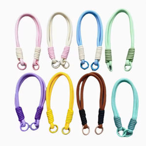 Correa Corta de Color para Teléfono Móvil con Parche de Color, Colgante para Funda de Teléfono, Antipérdida, Hecha a Mano, Unisex, Correa de Muñeca para Teléfono - Product Image 6