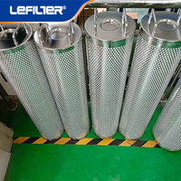 Élément filtrant hydraulique double parallèle en fibre de verre pour le circuit de lubrification des engins lourds
