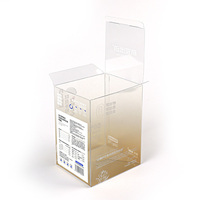 Boîtes d'emballage transparentes en PVC, PET, PP pour café, boîtes à capsules de café, boîtes de présentation recyclables