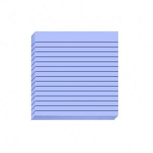 HengXin Transparent <b>Sticky</b> <b>Note</b> 3*3inch With Line Stationery Macaron Color School Supplies - Product Image 5
