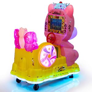 Venta al por mayor de coches de juguete MP3 con forma de ardilla, columpios eléctricos infantiles de diversión, y juegos infantiles operados con monedas. - Product Image 4