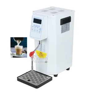 5L वाणिज्यिक कॉफी दूध Frother मशीन स्वत: भाप गर्म पानी मशीन पेशेवर दूध झाग निर्माता