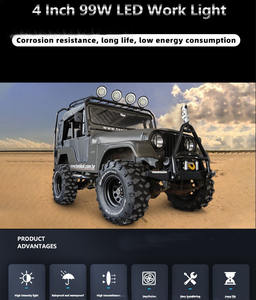 Luces de Trabajo LED Universales de 4 Pulgadas para Autos, Camionetas y SUVs, 48W, Lámpara de Proyección y Reflector Todoterreno, Nueva, 12V 24V, LED Cuadrada para Vehículos - Product Image 5