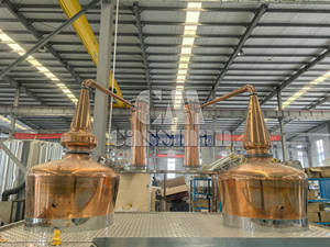 Kits de distillerie de gin, <span class=keywords><strong>rhum</strong></span>, whisky, brandy, vodka, cuivre pur 99.95% de capacité de 500L à usage commercial - Product Image 3