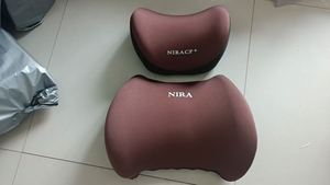 Aviation-Grade Memory Foam Sports Massage <b>Car</b> <b>Seat</b> Headrest Cushion Comfort Neck <b>Pillow</b> Lumbar Support Ventilation Cotton - Product Image 2