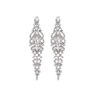 Pendientes Geométricos de Aleación de Cobre Chapados en Oro de Alta Gama, Modernos para Año Nuevo, con Cristales, Accesorios de Aniversario, Gran Venta - Product Image 5