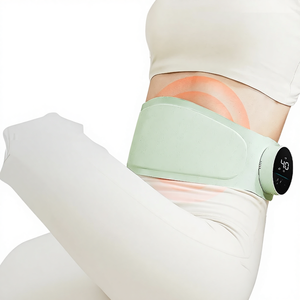 Sabuk pijat perut hangat SIAASOO W3, alat pijat pinggang perut dengan kompres panas - Product Image 1