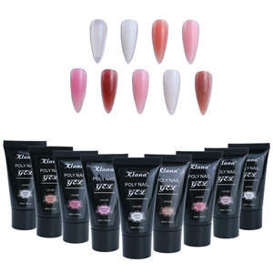 Kit de Extensión de Uñas de Gel Sólido, Poly Gel, con Lámpara UV - Product Image 1