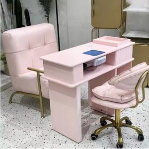 Mesa de Manicura Multifuncional para Salón con Cajones, Mesa de Uñas con Limpiador, Spa de Uñas - Product Image 2