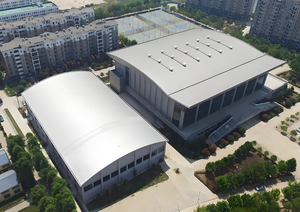 Nhà tiền chế kho thiết kế chuyên nghiệp công nghiệp đổ kết cấu thép nhà kho xây dựng để bán - Product Image 6