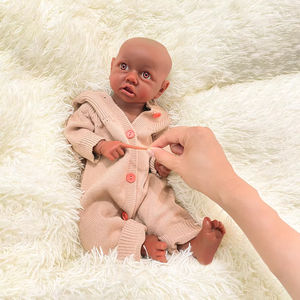 Силиконовые куклы-реборн темно-коричневые - Product Image 2