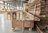 Plinthe en bois massif de cèdre rouge occidental, grain droit, taille OEM, pour projet d'aménagement intérieur de sauna