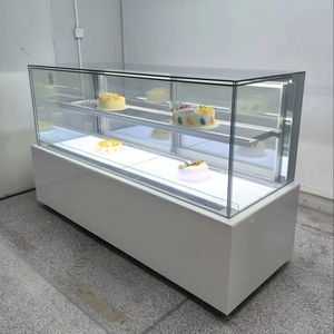 Refrigerador Exhibidor de Pasteles con Enfriamiento por Aire y Enfriamiento Directo, con Puerta de Vidrio Antivaho para Exhibición de Pasteles y Reposterí<span class=keywords><strong>a</strong></span> - Product Image 4