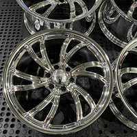 Jantes de camion forgées personnalisées de 22, 24 et 26 pouces, 6x139.7 5x127, chromées polies, en alliage pour GMC Sierra C1500 RAM 1500