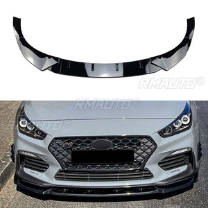 New Front Bumper <b>Splitter</b> Lip Spoiler Diffuser Guard Body Kit for Hyundai I30N MK3 MK3.5 Hatchback 2017-2019 2020-2023 Tuning - Product Image 1