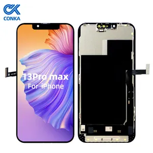 For IPhone 13 pro max lcd with metal back plate Display Touch Screen Digitizer Assembly