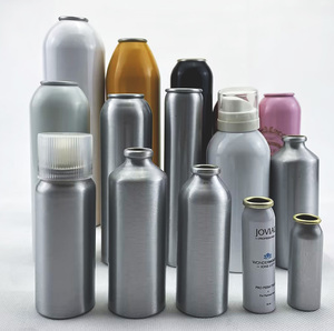 Bote de lata para pulverización de pintura rellenable, botella de Aerosol de aluminio personalizado, protector solar - Product Image 6