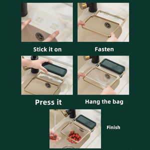 Foldable Metal <b>Sink</b> <b>Strainer</b> Rack Disposable Filter Mesh <b>Strainer</b> Vegetable Fruit Drainer Kitchen Gadgets Accessories - Product Image 4