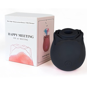 Mini Vibrador Eléctrico Recargable por USB con Forma de Rosa, Estilo Lamido de Lengua para Mujeres, 10 Frecuencias, Estimulación del Clítoris, Sin Látex - Product Image 6