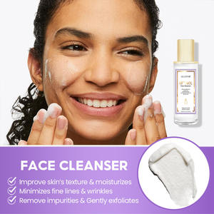 Logo personnalisé Rétinol Produits de Soins de la Peau Anti-âge Raffermissant Rides Nettoyant Visage Sérum Crème Visage Crème Yeux Ensemble de Soins de la Peau - Product Image 3