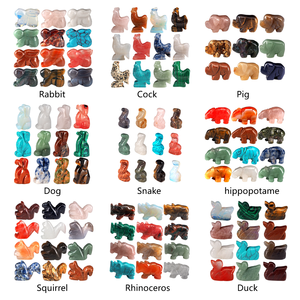 2025 vendita calda naturale guarigione pietre di cristallo arcobaleno Fluorite ippocampo intaglio per la decorazione regalo intaglio artigianato - Product Image 6