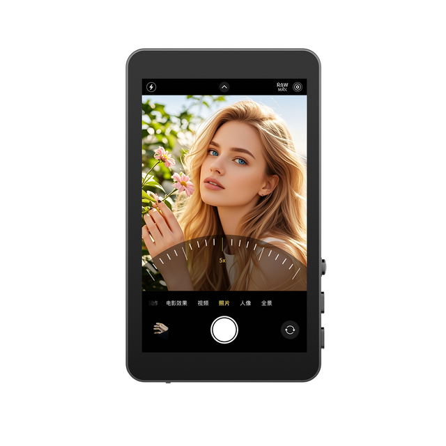 RK-X40L 4-inch Screen Rear Camera Focus Magnetic Selfie Smartphone 2000mAh Audio Wireless Wired Vlog Monitor