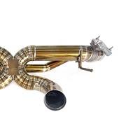 Knalpot Catback Titanium MPER untuk McLaren GT GTS dengan Katup OEM, Suara Racing, Aliran Udara Tinggi, Peningkatan Performa, Pas untuk OEM