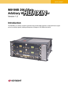 Generador de Ondas Arbitrarias Keysight M8199B, Ancho de Banda: 80 GHz, Resolución DAC: 8 bits, Frecuencia de Muestreo Máxima: 256 GSa/s * - Product Image 5