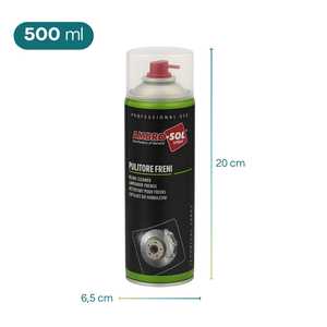 Spray detergente freni Ambro-Sol 400ml Uso professionale Spray tecnico - Product Image 2