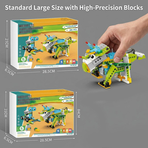 Kit <span class=keywords><strong>Robot</strong></span> Programmabile Compatibile EPT 280 Pezzi Set Educativo STEM Blocchi di Costruzione Motorizzati Fai-<span class=keywords><strong>da</strong></span>-Te con Smart Hub - Product Image 5