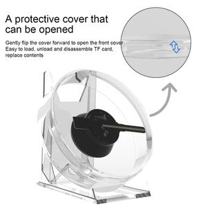 13cm 3D Hologram Fan masaüstü LED holografik projektör reklam oyuncu 3D çıplak göz Hologram LED Fan dükkan tatil etkinlikleri için - Product Image 5