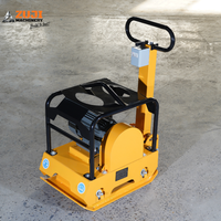 Compacteur à plaques à démarrage manuel ZUJI PC100E pour les magasins de matériaux de construction
