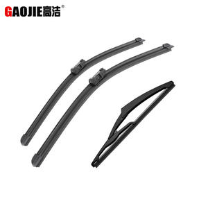 Balais d'essuie-glace sans cadre Gaojie pour Fiat Tipo 356 2015-2019, essuie-glace de pare-brise avant, caoutchouc synthétique, angle de raclage de 180 degrés - Product Image 1