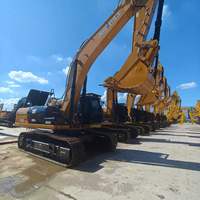 Excavatrice sur chenilles hydraulique Caterpillar 336D2L d'occasion, 37 tonnes, certifiée CE EPA, machine d'origine