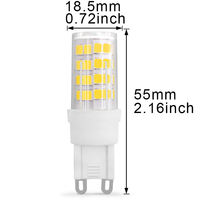 Ampoule de maïs G9 Led 3.5W 3000K Ampoules AC85-265V G9 Led Vente en gros pour la maison