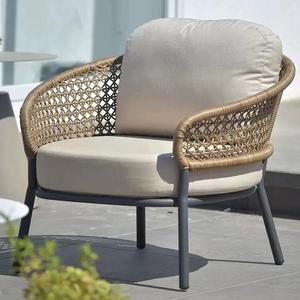 Outdoor <b>Garden</b> <b>Set</b> Aluminum Frame Woven <b>Garden</b> Rattan <b>Set</b> for Waterproof Sunscreen Courtyard Balcony Villa - Product Image 6