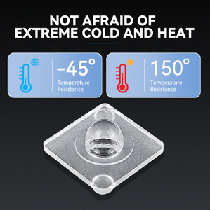 <span class=keywords><strong>Lentille</strong></span> en silicone personnalisée <span class=keywords><strong>Lentille</strong></span> en silicone durcissable aux UV pour smartphone Flash haute transmission 95% résistant à la chaleur Design compact - Product Image 6