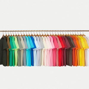 Design OEM/ODM Manufacturer Custom Logo Print High Quality Solid Casual Regular T-shirt Custom Streetwear Blank - Product Image 6