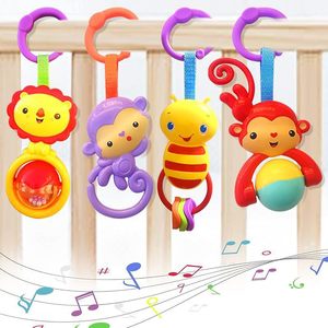Juego de sonajeros colgantes de verduras <span class=keywords><strong>Tumama</strong></span> para niños, juguete sensorial de peluche para cuna, sonajero suave para bebés, juguetes colgantes para cochecito - Product Image 5