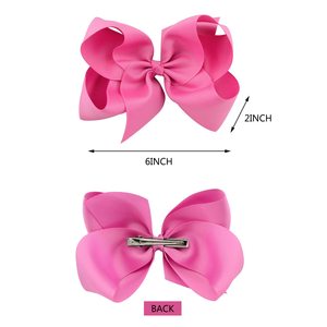 DAMAI Vente en gros : Accessoires pour cheveux durables en tissu et ruban gros-grain, nœuds, pinces et barrettes pour filles et adolescentes, cadeaux et décorations faites à la main - Product Image 5