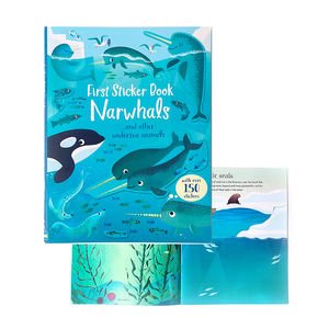 สีโดยสติกเกอร์หนังสือเด็กสร้างที่น่าตื่นตาตื่นใจ<span class=keywords><strong>ภาพ</strong></span>หน้าหนังสือสติกเกอร์กิจกรรมสำหรับเด็กสร้างฉากการศึกษาสติกเกอร์สี - Product Image 1