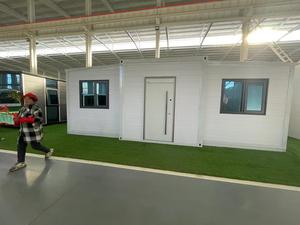 บ้านคอนเทนเนอร์เหล็กแบบขยายได้ขนาด 20 ฟุต 40 ฟุต ได้รับการรับรองมาตรฐาน CE ออกแบบทันสมัย ปกป้องสิ่งแวดล้อม เคลื่อนย้ายได้ เหมาะสำหรับโรงแรมและสำนักงาน - Product Image 3