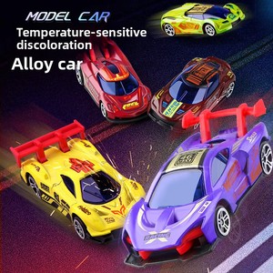 Modèles de voitures de course thermochromiques en alliage 1/64 pour garçons de 8 à 13 ans, mini voitures miniatures en <span class=keywords><strong>m</strong></span>étal à rétrofriction, jouets en <span class=keywords><strong>m</strong></span>étal moulé sous pression - Product Image 3