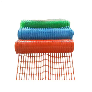 ตาข่ายรั้วพลาสติกสีส้มแบบยืดหยุ่นสำหรับงานก่อสร้าง - Product Image 5