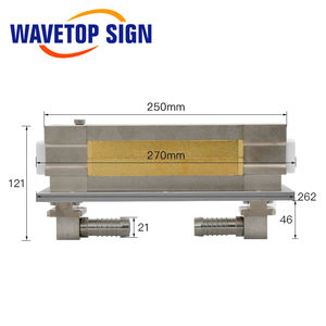 WaveTopSign lampu ganda <span class=keywords><strong>Laser</strong></span> reflektor rongga panjang 110-190mm digunakan untuk <span class=keywords><strong>Laser</strong></span> YAG las dan mesin pemotong - Product Image 4