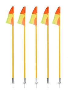 Poteau d'entraînement pour <span class=keywords><strong>terrain</strong></span> de football, drapeau d'angle de football, équipement de football scolaire, poteau d'obstacle - Product Image 3