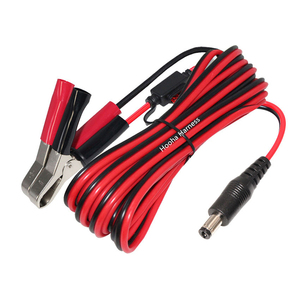Cavo di alimentazione per accendisigari auto 12V con connettore, assemblaggio in PVC, calibro 12AWG, cavo personalizzato per ricarica batteria - Product Image 5